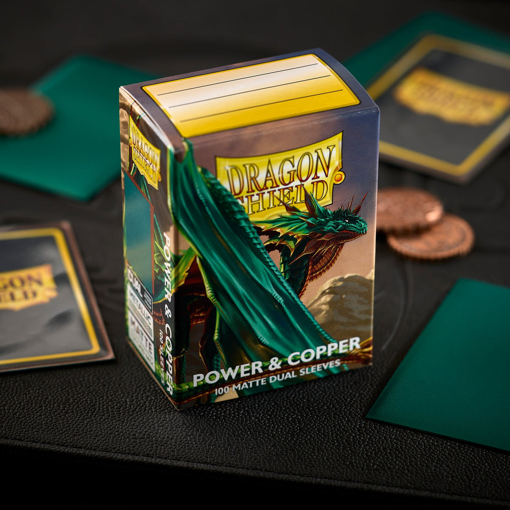 Dragon Shield Standard Dual Matte - Power & Copper