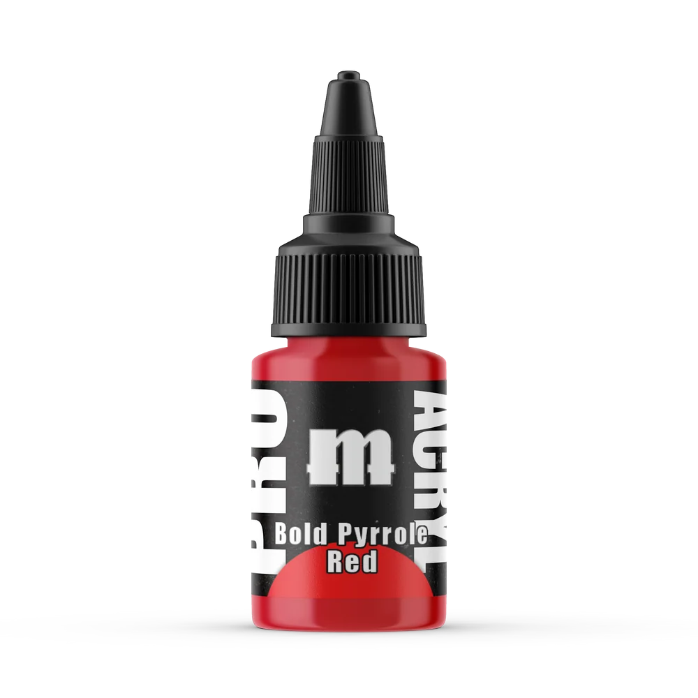 003-Pro Acryl Bold Pyrrole Red