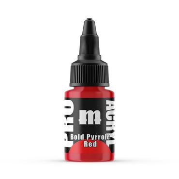 003-Pro Acryl Bold Pyrrole Red