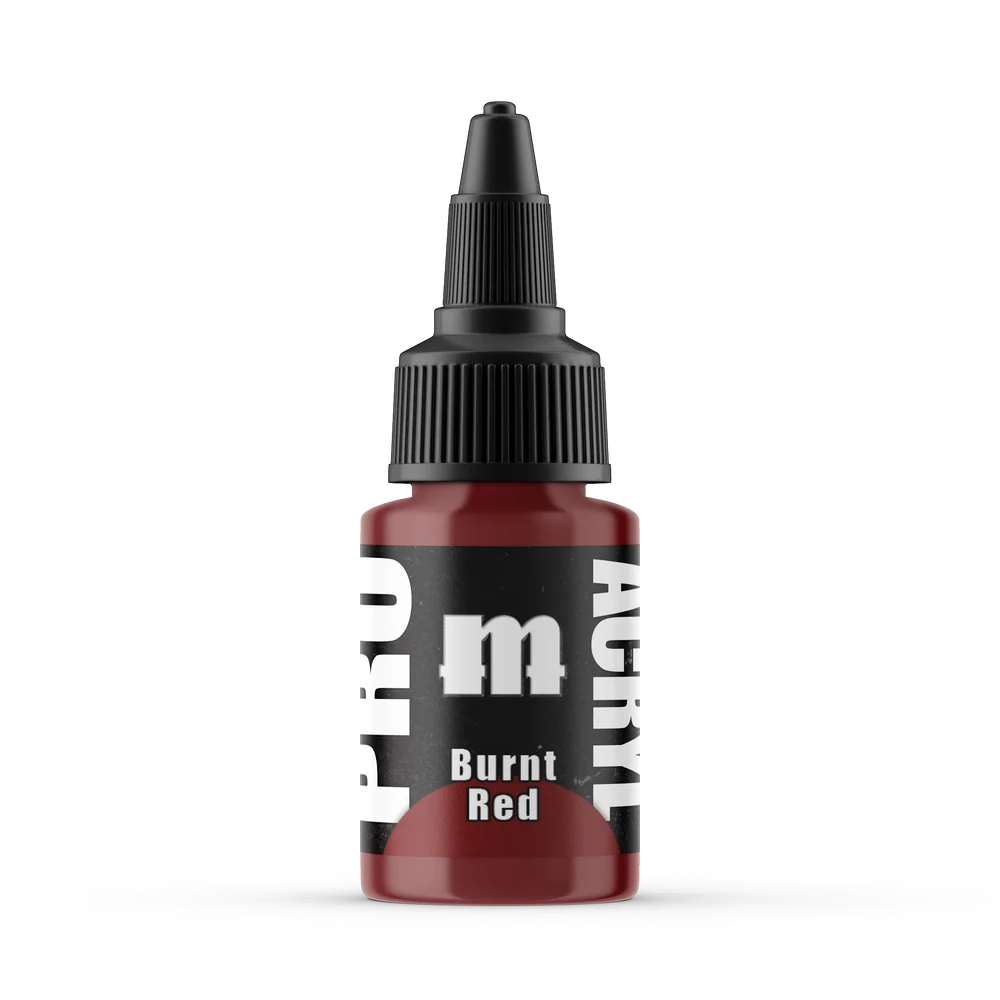008-Pro Acryl Burnt Red
