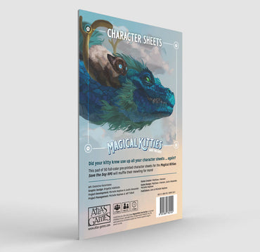 Character Sheets Pad (Magical Kitties 2E)