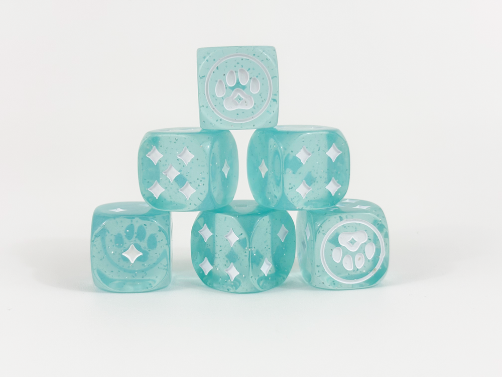 Kitty Paw Dice Set (Magical Kitties 2E)