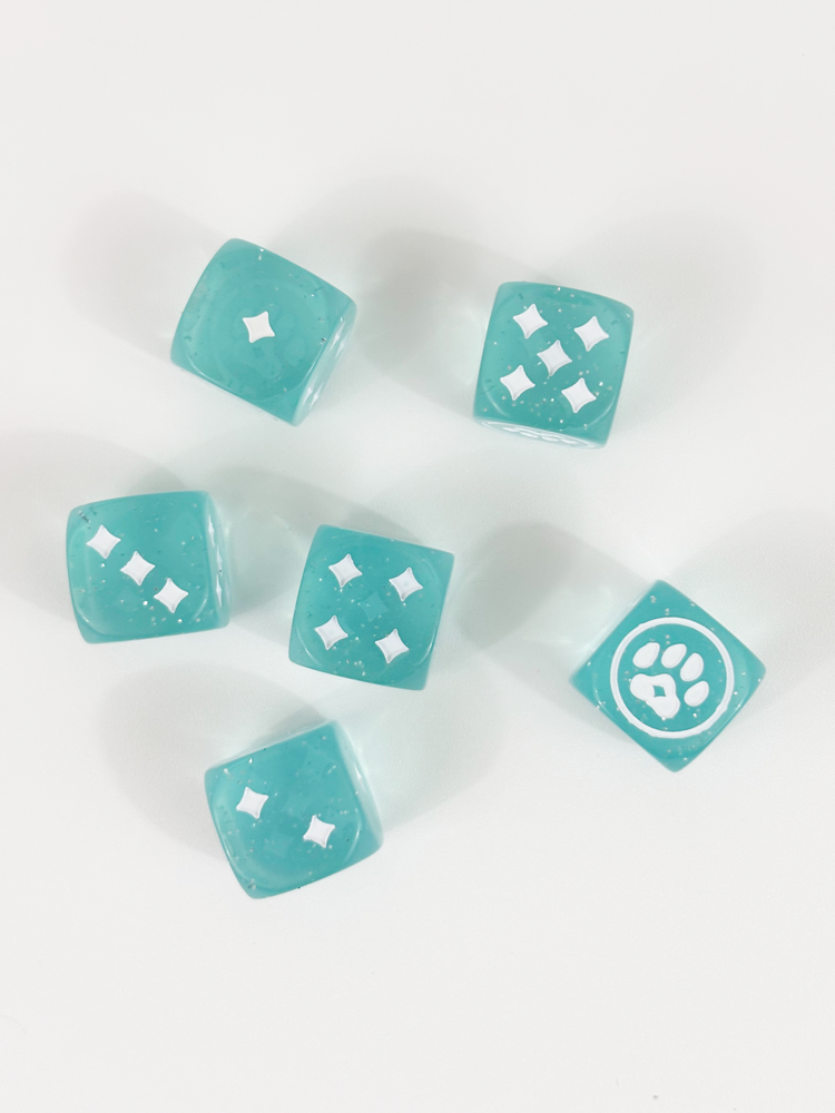 Kitty Paw Dice Set (Magical Kitties 2E)