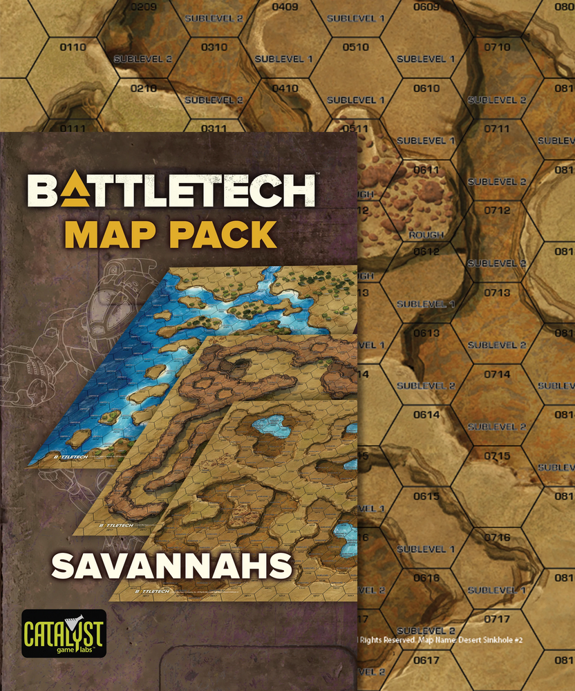 BattleTech: Map  Pack- Savannah