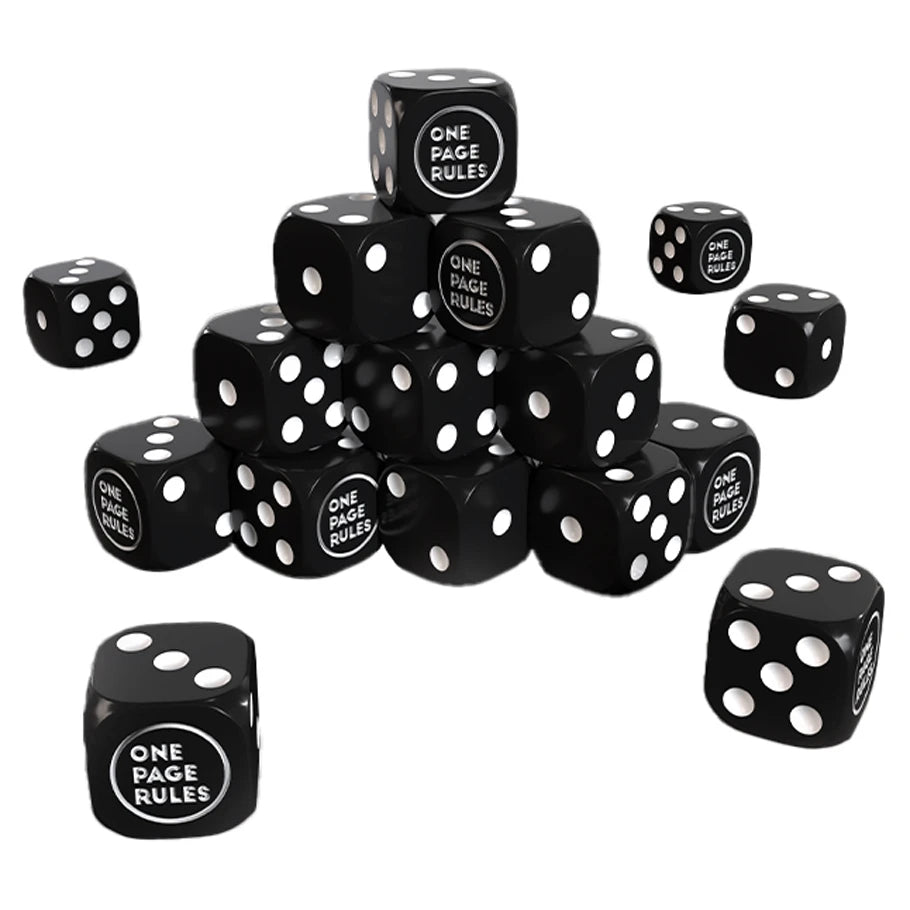 One Page Rules: Grimdark Future: 16mm Dice Set