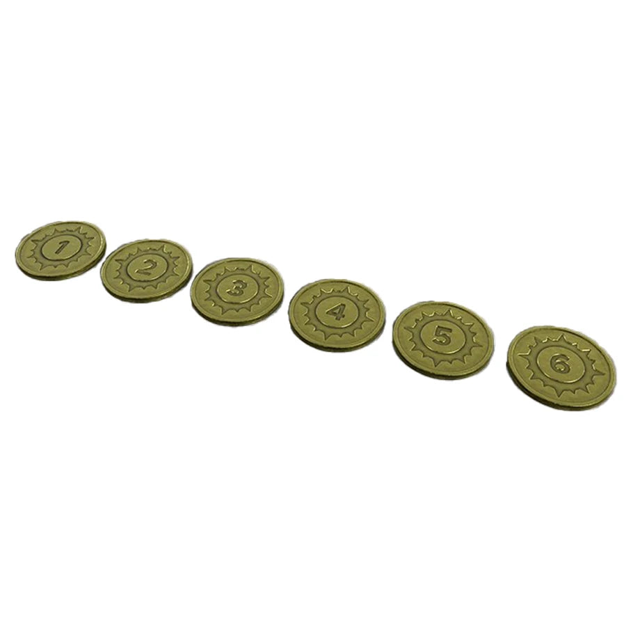 One Page Rules: Grimdark Future: Metal Objective Markers