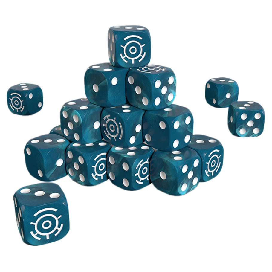 One Page Rules: Grimdark Future: Robot Legions: 16mm Dice Set