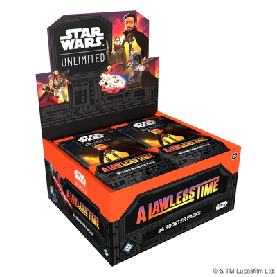 Star Wars: Unlimited - A Lawless Time: Booster Display
