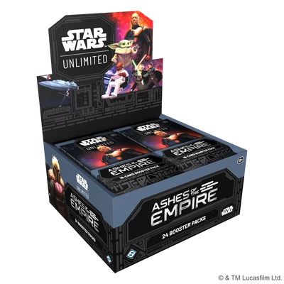 Star Wars: Unlimited - Ashes of the Empire: Booster Display