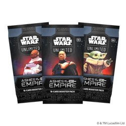 Star Wars: Unlimited - Ashes of the Empire: Booster Display