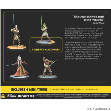 Star Wars Shatterpoint: Wisdom of the Council Squad Pack