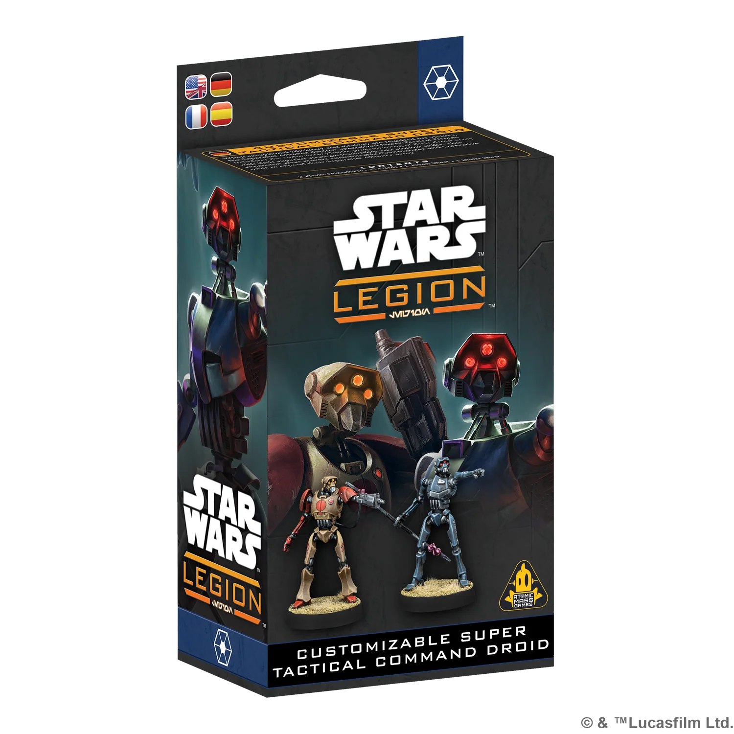 Star Wars: Legion - Customizable Super Tactical Command Droid