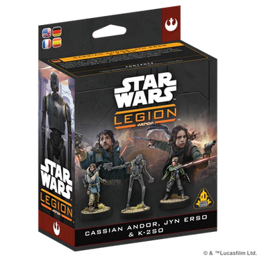 Star Wars: Legion – Cassian Andor, Jyn Erso & K-2SO