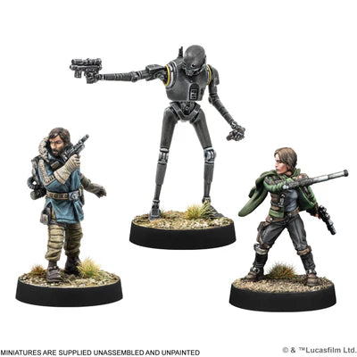 Star Wars: Legion – Cassian Andor, Jyn Erso & K-2SO