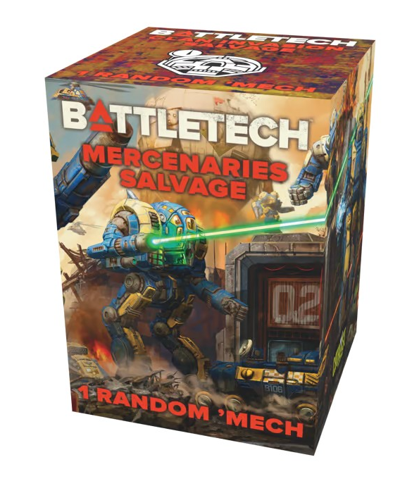 BattleTech: Salvage Box - Mercenaries (Blind Box)