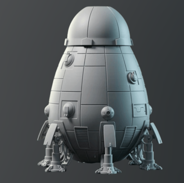 BattleTech: Map Scale DropShip - Overlord C-Class