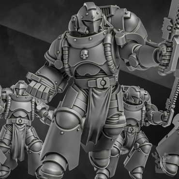 Space Knights Storm Squad with Jetpacks