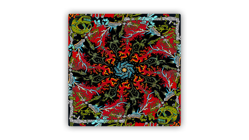 Wheel of Fire 2 Player Cloth Playmat