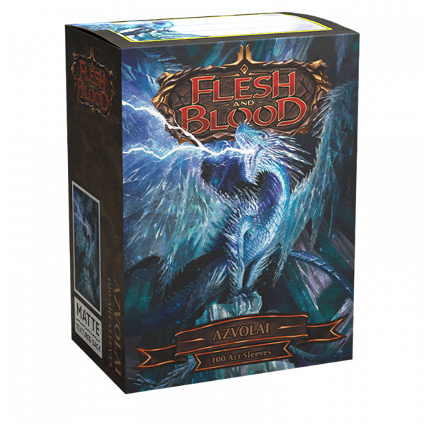 Dragon Shield  Sleeves: Standard- Matte 'Flesh  & Blood Azvolai' Art, Limited  Edition