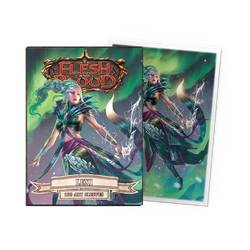 Dragon Shield  Sleeves: Standard- Matte 'Flesh  & Blood Lexi' Art