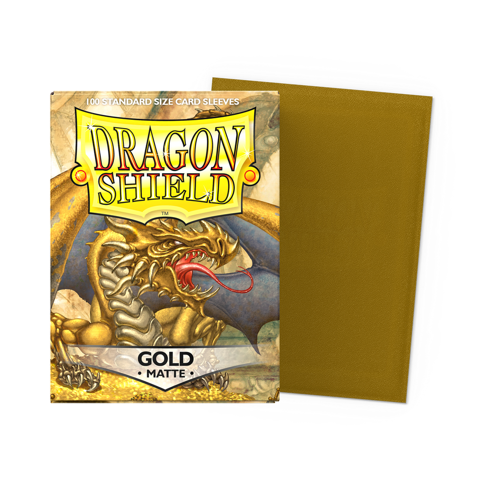 Dragon Shield Standard Matte - Gold