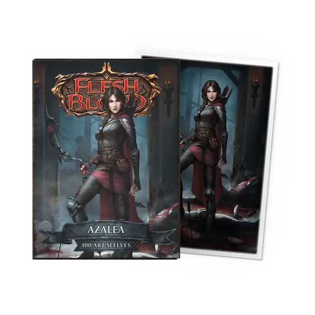 Dragon Shield  Sleeves: Standard- Matte 'Flesh  & Blood Azalea' Art, Limited  Edition