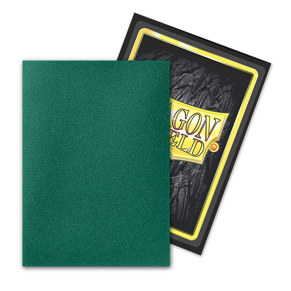 Dragon Shield Sleeves: Standard DUAL- Matte Green/Power (100 ct.)