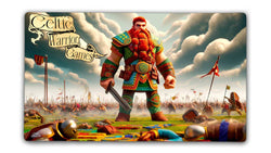 Celtic Warrior TCG Playmat