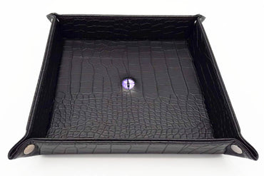 Old School Dice: Dragon Eye Rolling Tray - Black Dragon