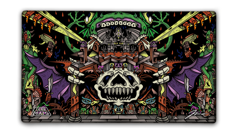Dungeons and Nematodes Playmat