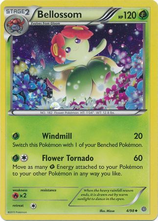 Bellossom (4/98) (Cosmos Holo) [XY: Ancient Origins]