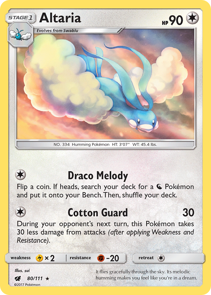 Altaria (80/111) [Sun & Moon: Crimson Invasion]