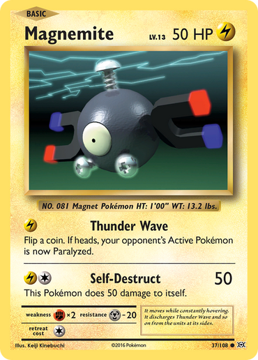 Magnemite (37/108) [XY: Evolutions]