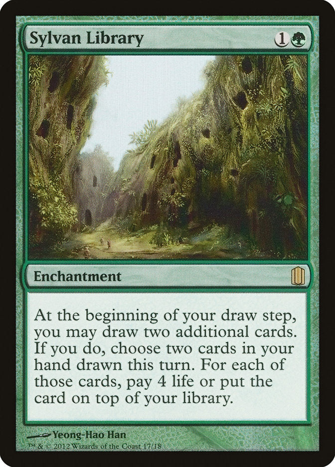 Sylvan Library [Commander's Arsenal]