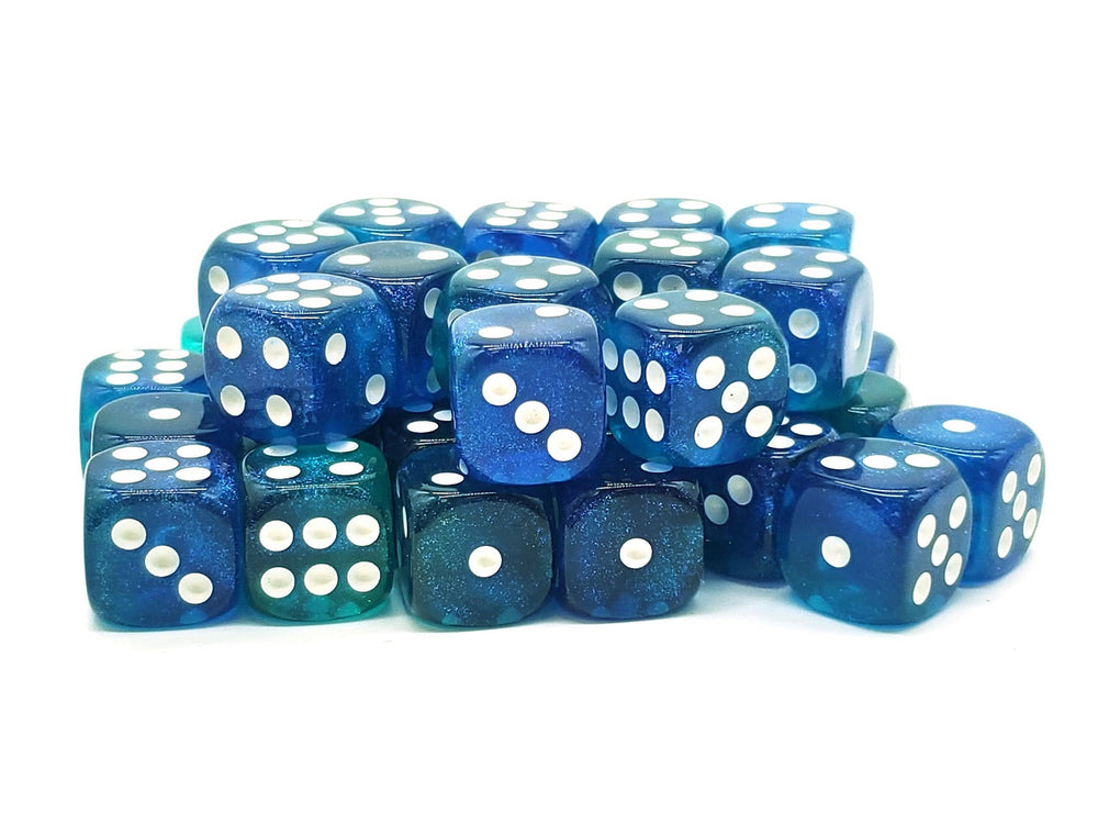 Old School 36ct 12mm D6 Dice Set: Galaxy - Blue Void