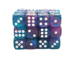 Old School 36ct 12mm D6 Dice Set: Galaxy - Northern Lights