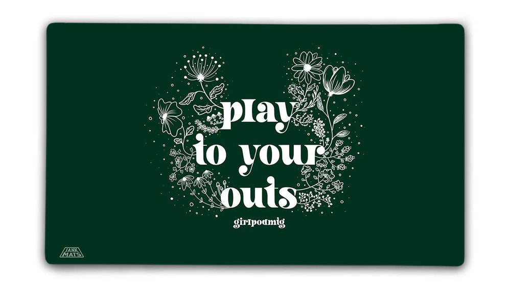 Girl Pod Green Playmat