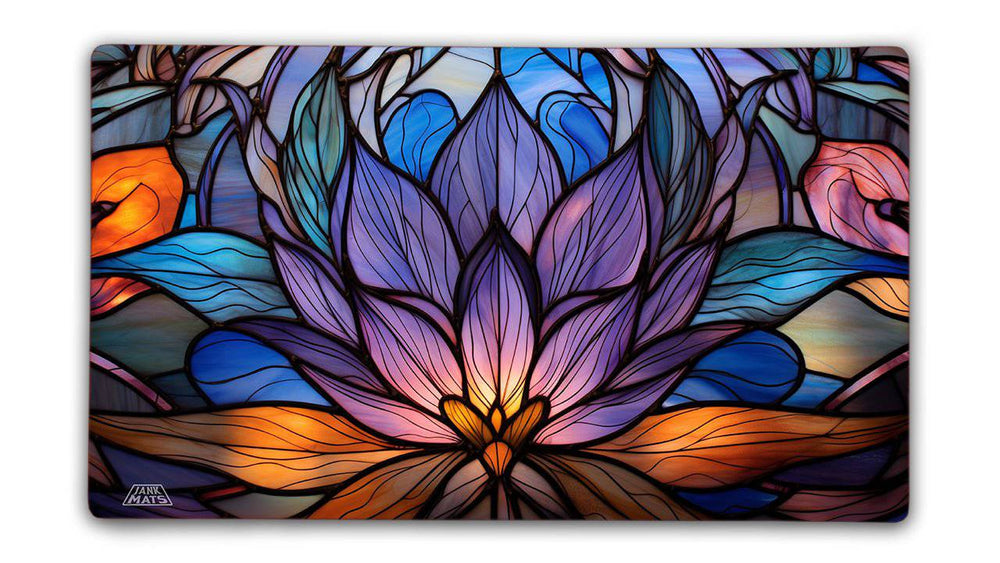 Lotus Stained Glass Playmat