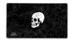 Mono Black Skull Gaming Mat