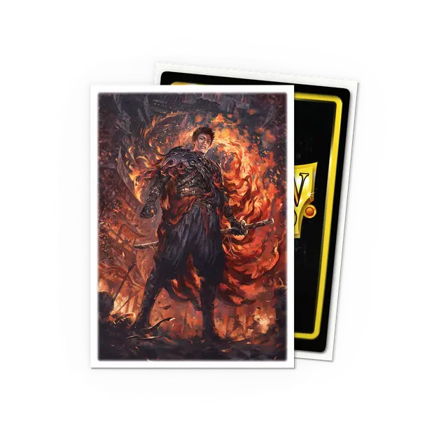 Dragon Shield  Sleeves: Standard- Matte 'Flesh  & Blood Uprising Fai' Art, Limited  Edition