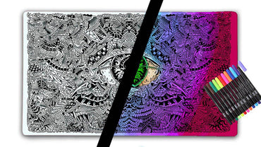 The Eye | Color Your Own Playmat Set