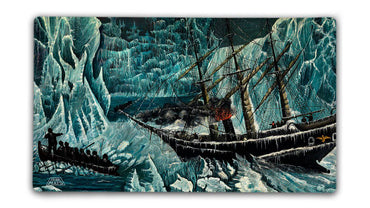 The Glacier TCG Playmat or XL Desktop