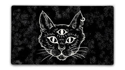 Trippy Cat Gaming Mat