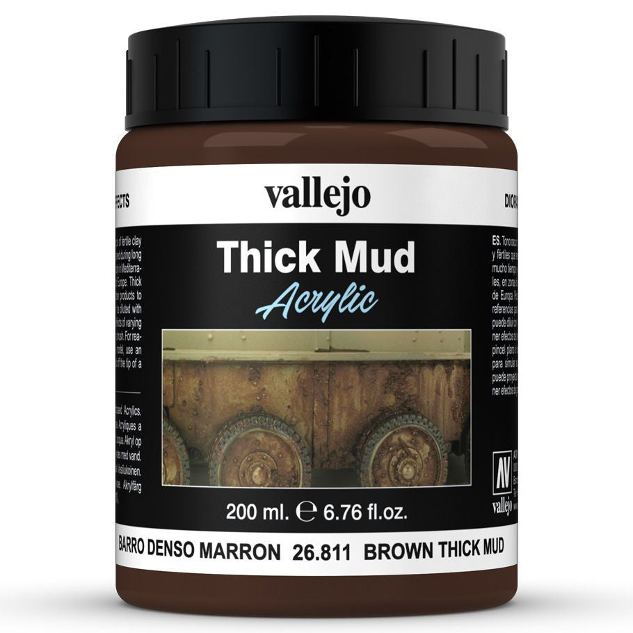 Diorama FX: Mud: Brown Thick Mud (200ml)