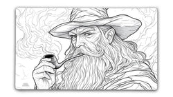 Wizard | Color Your Own Playmat Set